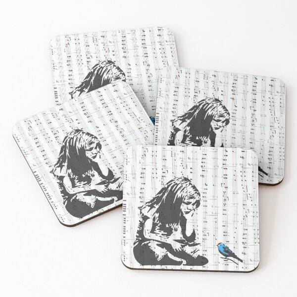Item preview, Girl With Blue Bird-Banksy designed and sold by IvonDesign.