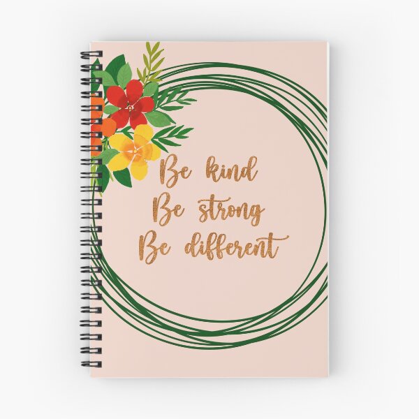 Item preview, be kind be strong be different positivity  designed and sold by Aura-E.