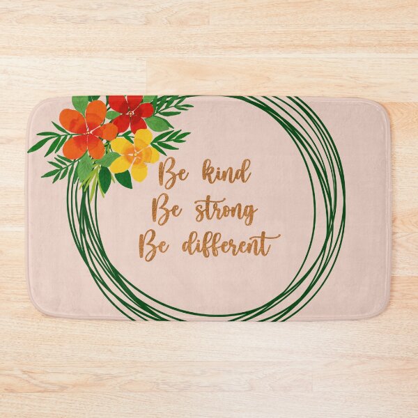 Item preview, be kind be strong be different positivity  designed and sold by Aura-E.