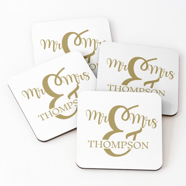 Item preview, Mr & MRS THOMPSON | Gift ideas designed and sold by yourscotborders.