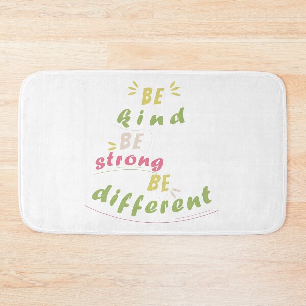 Item preview, Be kind be strong be different White designed and sold by Modern-Fusion.