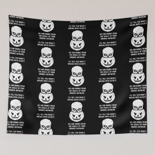 Item preview, Wrong Society | Drink From The Skull Of Your Enemies  - Halloween Gift Funny designed and sold by DiogoCalheiros.