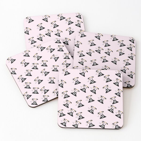 Item preview, Vintage Phone Print on Pink Background designed and sold by kapotka.
