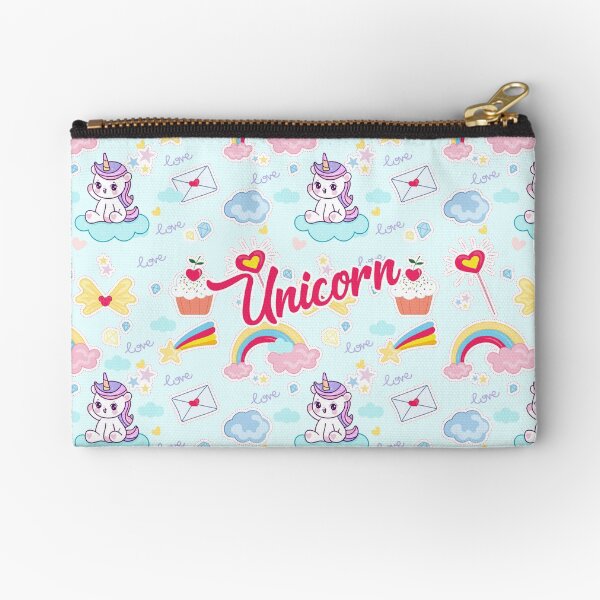 Nefarious Unicorn Zipper Pouch