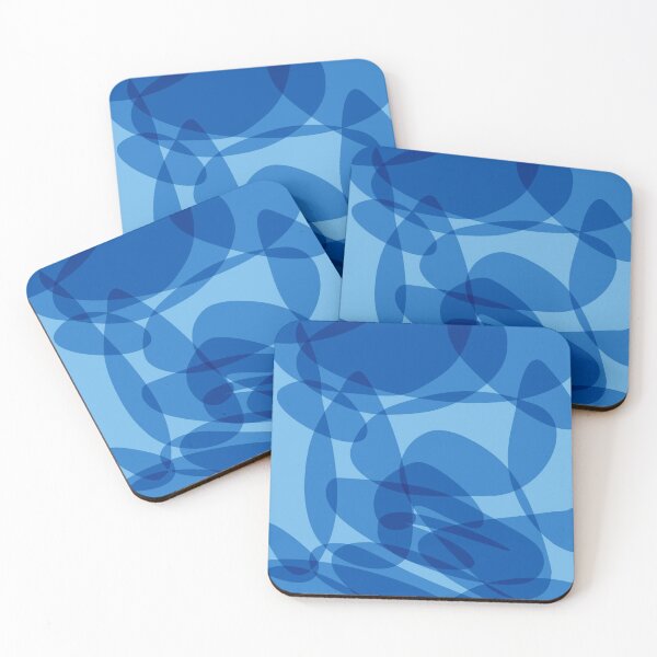 Item preview, blue abstract designed and sold by Julia  Kovtunyak.