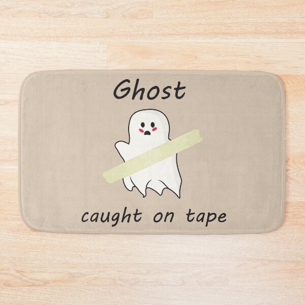 Item preview, Cute halloween ghost caught on tape designed and sold by vixfx.