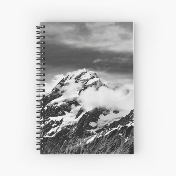 Aoraki Mountain Spiral Notebook