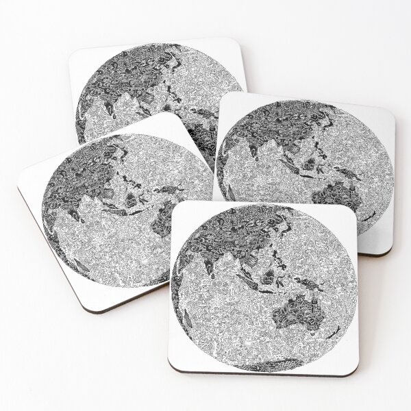 Item preview, DOODLE EARTH by Lei Melendres designed and sold by LeiMelendresArt.