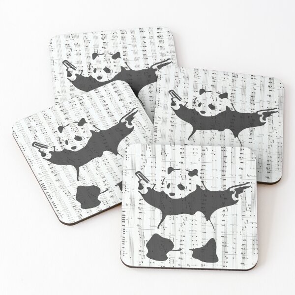 Item preview, Panda With Guns-Banksy designed and sold by IvonDesign.