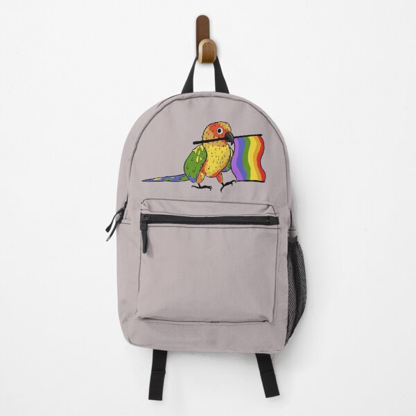Item preview, Pride parrots - LGBTQ+ sun conure designed and sold by RossMakesArt.