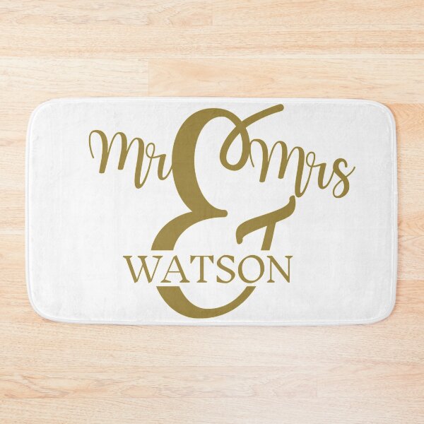Item preview, Mr & MRS WATSON | Gift ideas designed and sold by yourscotborders.