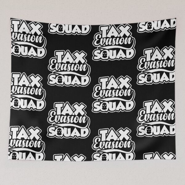 Item preview, Tax Evasion Squad | Amusing Taxpayer Meme designed and sold by GravitiTees.