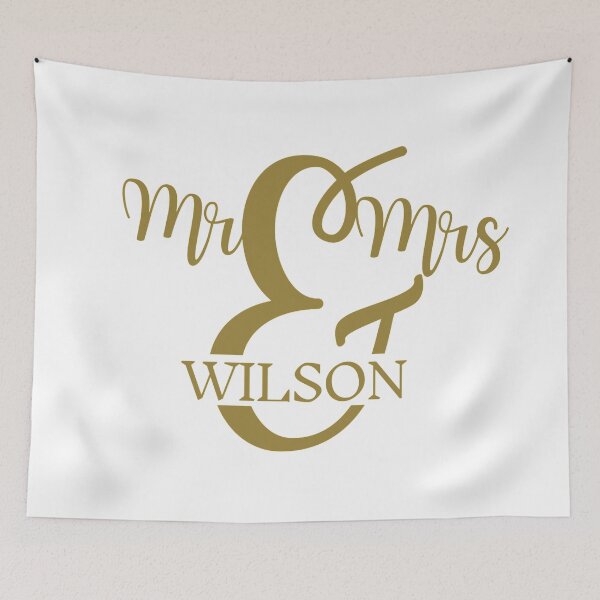 Item preview, Mr & MRS WILSON | Gift ideas designed and sold by yourscotborders.