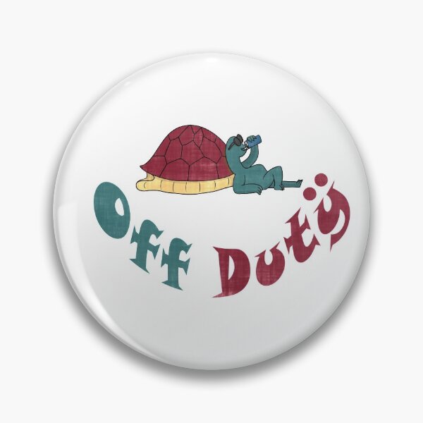 Item preview, Off duty turtle designed and sold by royfriedler.