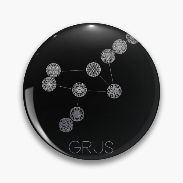 Item preview, Grus Constellation Mandalas designed and sold by MetaPhyStore.