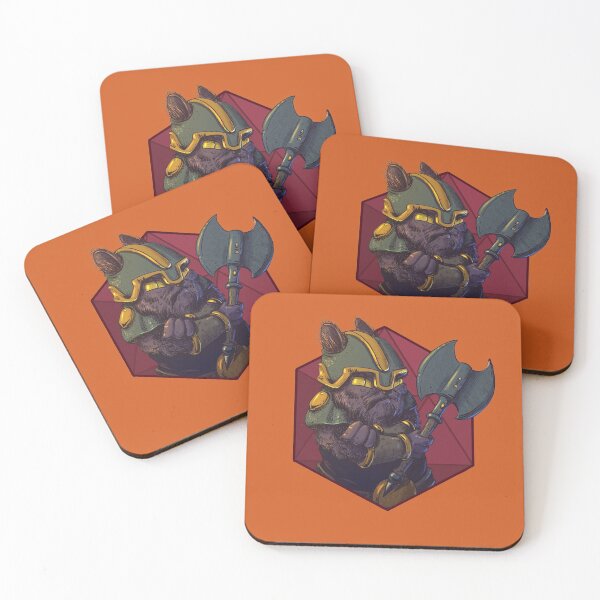 Item preview, RPG Cat Persian Dwarf Warrior designed and sold by CarlosCD.