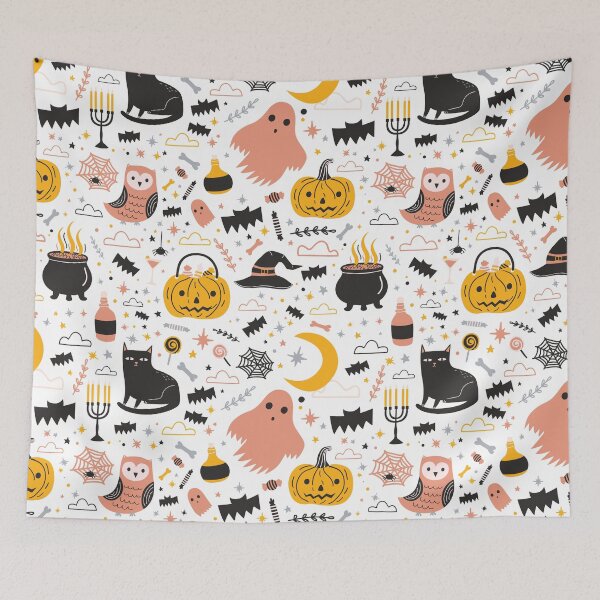 Item preview, Halloween Pattern designed and sold by ZodesignArt.
