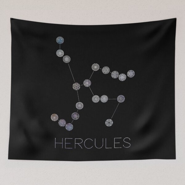 Item preview, Hercules Constellation Mandalas designed and sold by MetaPhyStore.