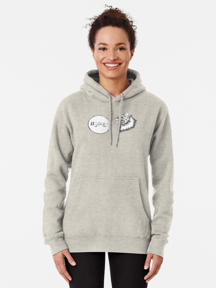 Alternate view of Bad Kitty Pullover Hoodie