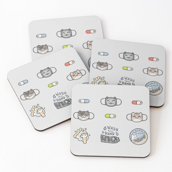 Item preview, Covid 19 Cat / v1-b designed and sold by Vr3ush.