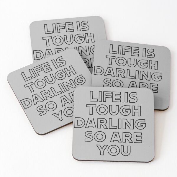 Item preview, Life is tough darling so are you designed and sold by cute105.