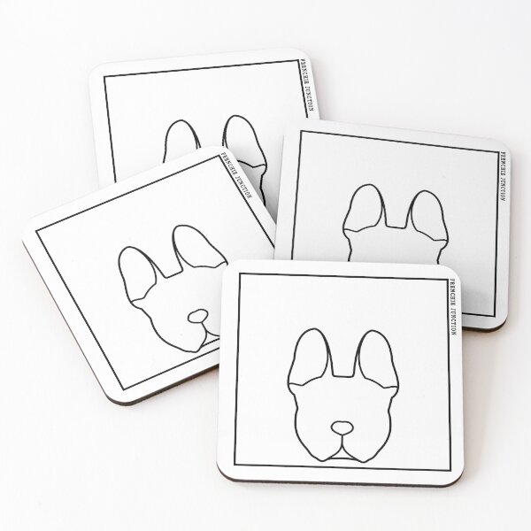 Item preview, French Bulldog Minimalist - Framed Frenchie designed and sold by FrenchiJunction.