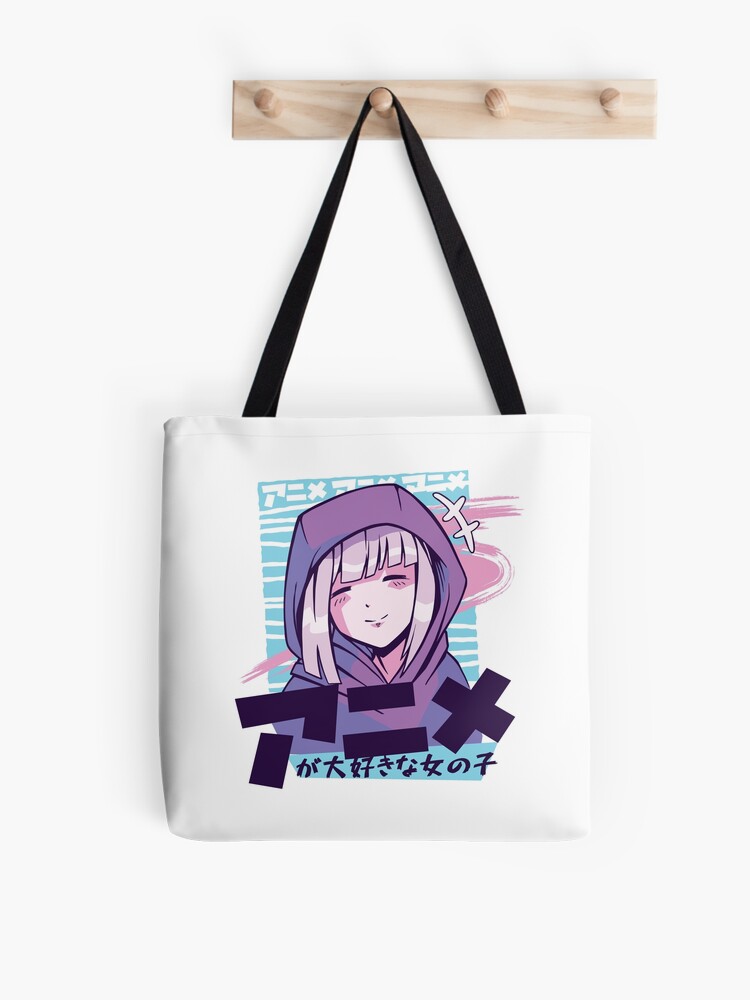 Just a girl who loves anime Tote Bag for Sale by iBruster