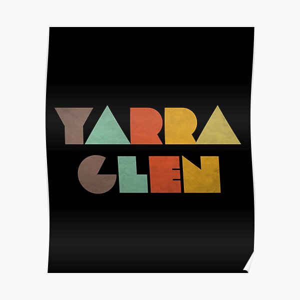 Yarra Glen Vintage Poster