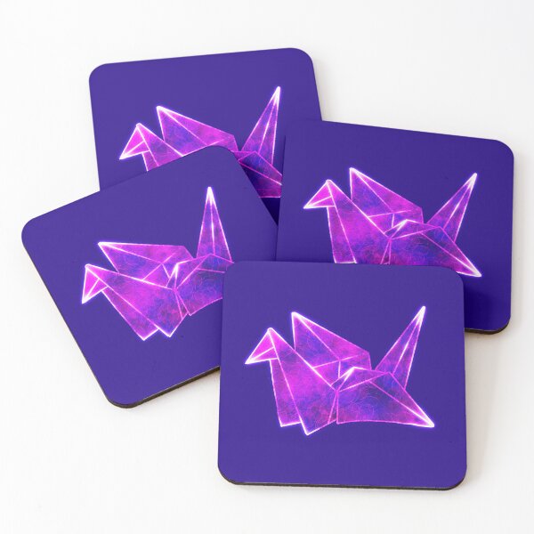 Item preview, Vivid Origami Crane designed and sold by RaeSyndrome.