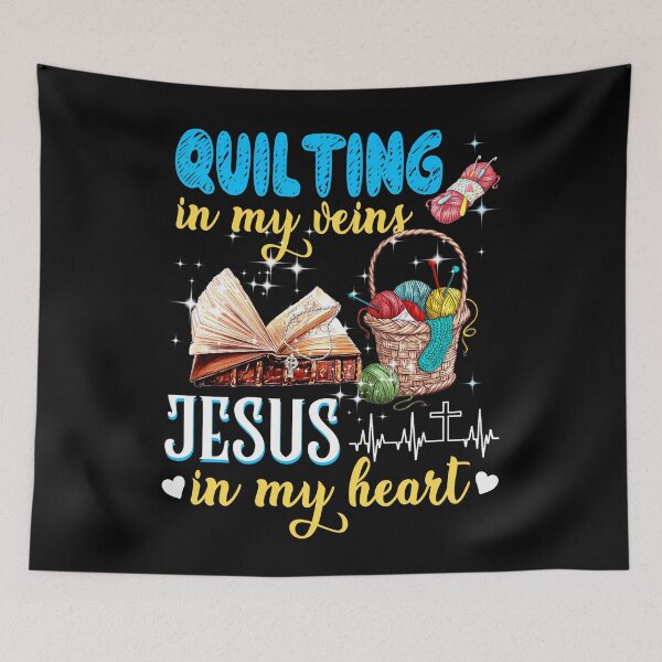 Item preview, Quilting In My Veins God In My Heart designed and sold by Charles Brian.