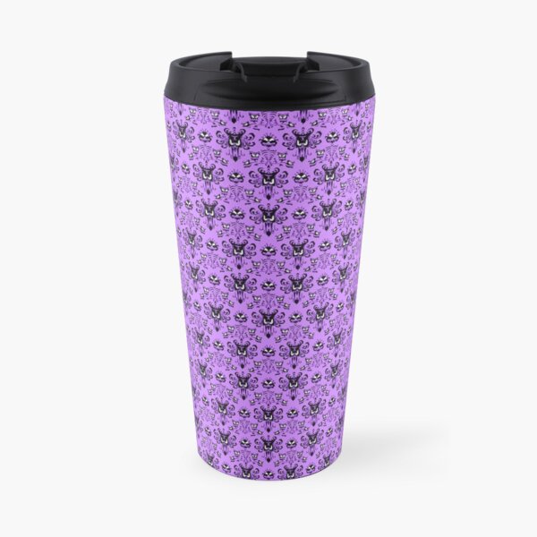 The Haunted Mansion Wallpaper - Light Purple Travel Mug