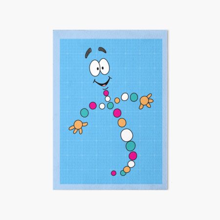 Dino DNA 2 Art Board Print