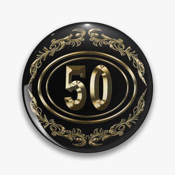 Item preview,  50th Birthday Gold GIFT Men Women - Vintage t shirt Severel color designed and sold by Galina Kostyaeva.