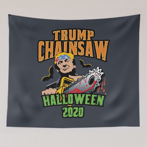Item preview, Trump Chainsaw Halloween 2020 Election Republican designed and sold by CoolTees.