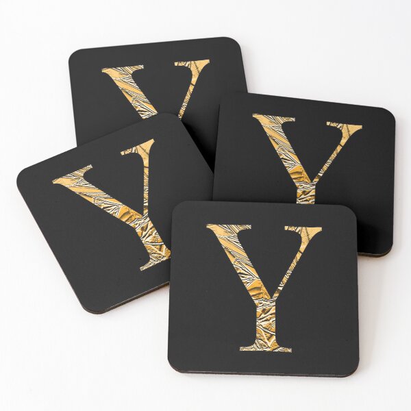 Item preview, Letter Y Gold Premium Luxury Alphabet Greek Upsilon designed and sold by Sour Soul.