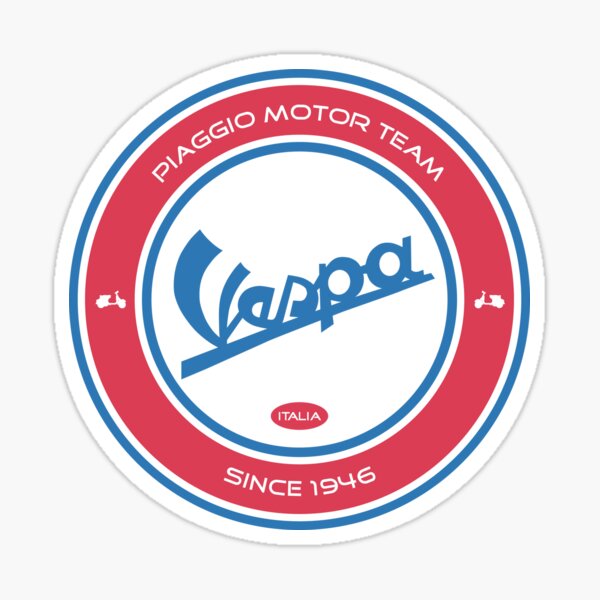 VESPA CREST 2 Sticker