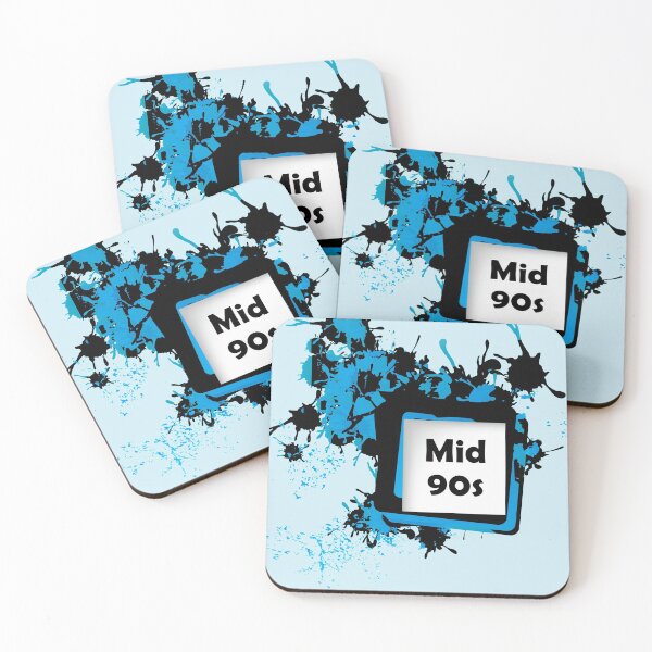Item preview, Mid 90s art attack blue and black explosion ink splatter designed and sold by Deegital18.