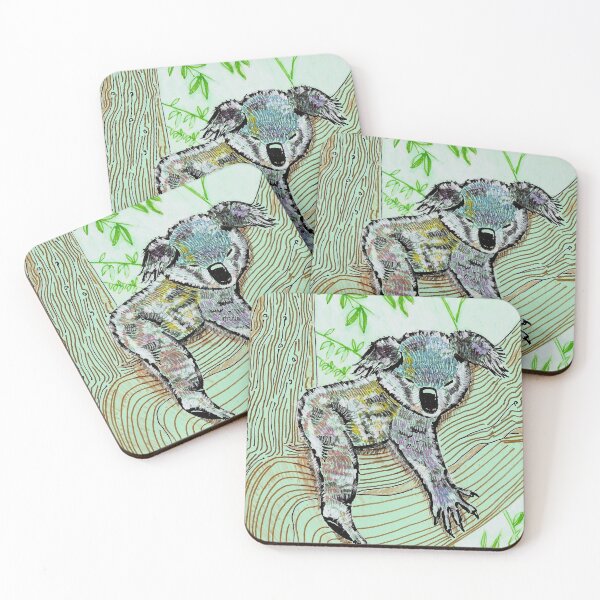 Item preview, Koala on a tree branch designed and sold by ManueldeMar.