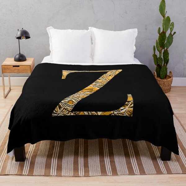Item preview, Letter Z Gold Premium Luxury Alphabet Greek Zeta designed and sold by Sour Soul.