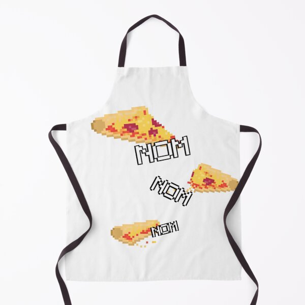 Item preview, NOM Pizza Pixel Art designed and sold by aloetech.