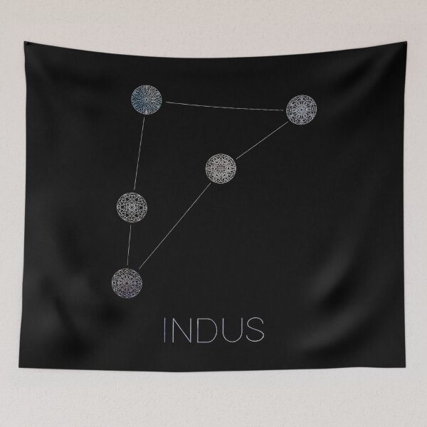 Item preview, Indus Constellation Mandalas designed and sold by MetaPhyStore.