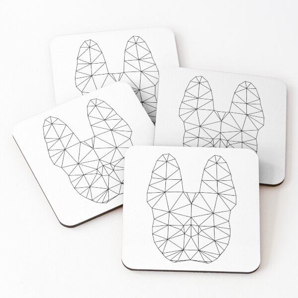 Item preview, French Bulldog Minimalist - Frenchie Geometric designed and sold by FrenchiJunction.