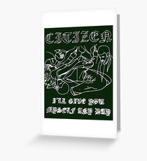 Cement Greeting Card