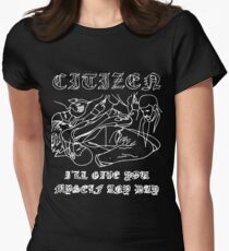 Cement Women's Fitted T-Shirt