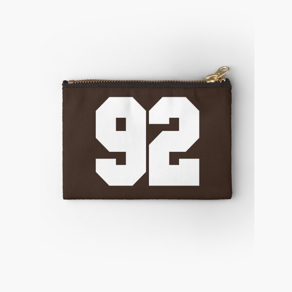 Item preview, 92 Number Cleveland Sports Ninety-Two Brown Jersey designed and sold by HelloFromAja.