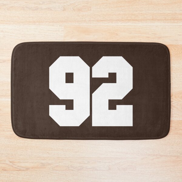 Item preview, 92 Number Cleveland Sports Ninety-Two Brown Jersey designed and sold by HelloFromAja.