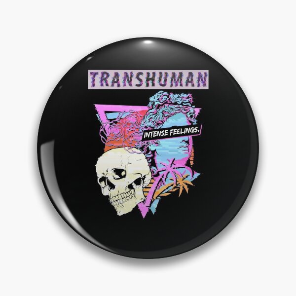 Item preview, Transhuman Aesthetic Vaporwave Otaku Retro Kawaii Meme designed and sold by Basti09.
