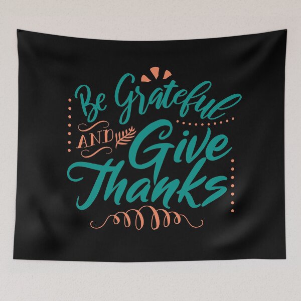 Item preview, Be Grateful And Give Thanks designed and sold by PlusAdore.