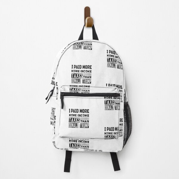 Item preview, I PAID MORE INCOME TAXES THAN DONALD TRUMP designed and sold by ButterflyX.