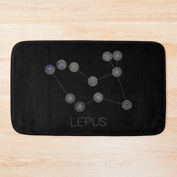 Item preview, Lepus Constellation Mandalas designed and sold by MetaPhyStore.